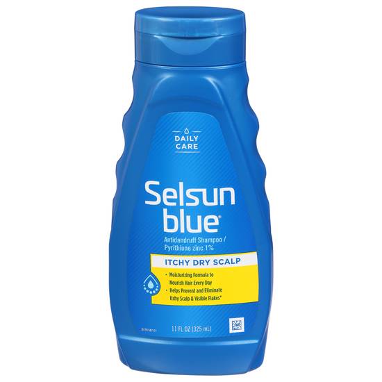 Selsun Blue Itchy Dry Scalp Antidandruff Shampoo