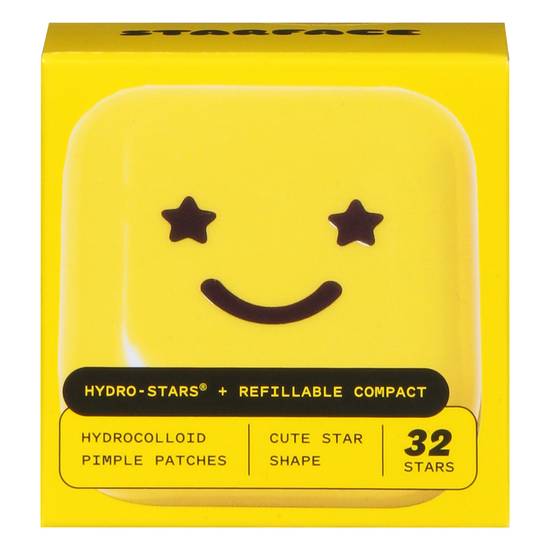 Starface Cute Star Shape Hydrocolloid Pimple Patches (32 ct)