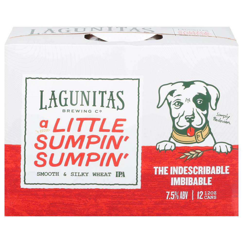 Lagunitas A Little Sumpin' Smooth and Silky Wheat Ipa Beer (12 x 12 oz)