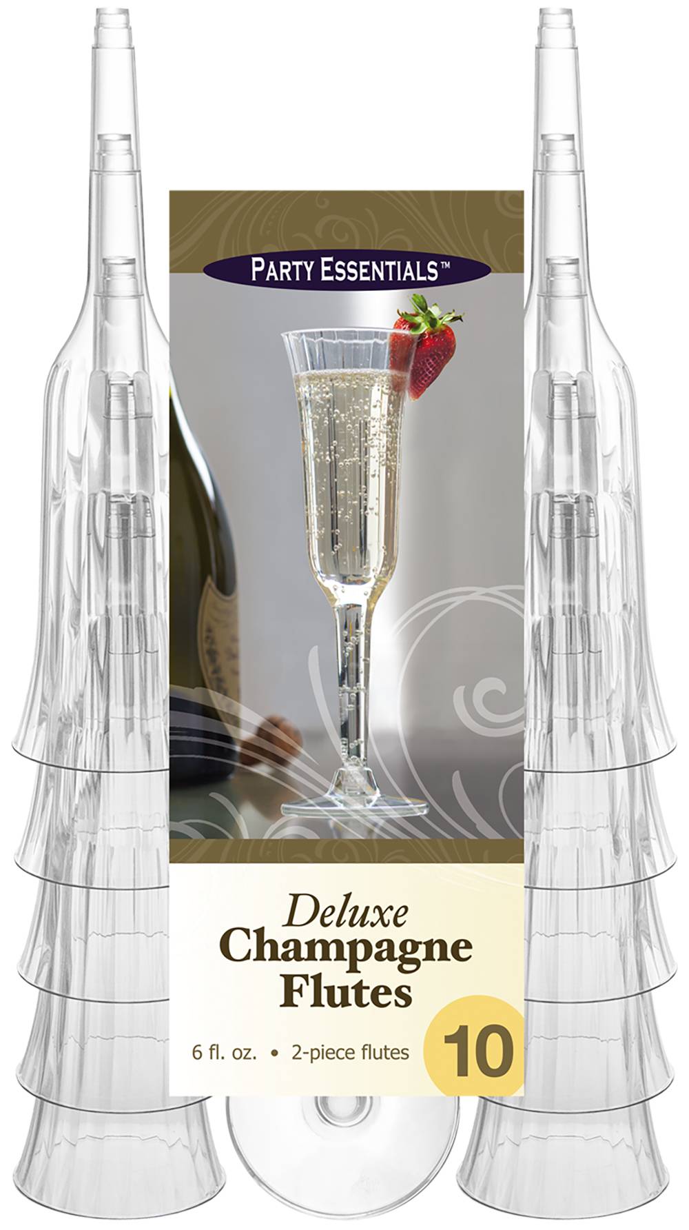 Fun Express Deluxe Champ Flutes (6 fl oz)