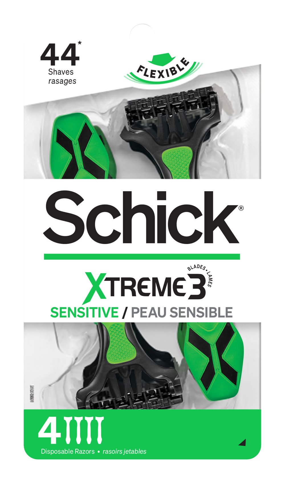 Schick Xtreme 3 Sensitive Disposable Razors (4.8 oz)