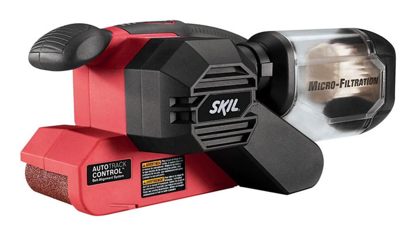 Skil 6 Amps 3 In. W X 18 In. L Corded Belt Sander