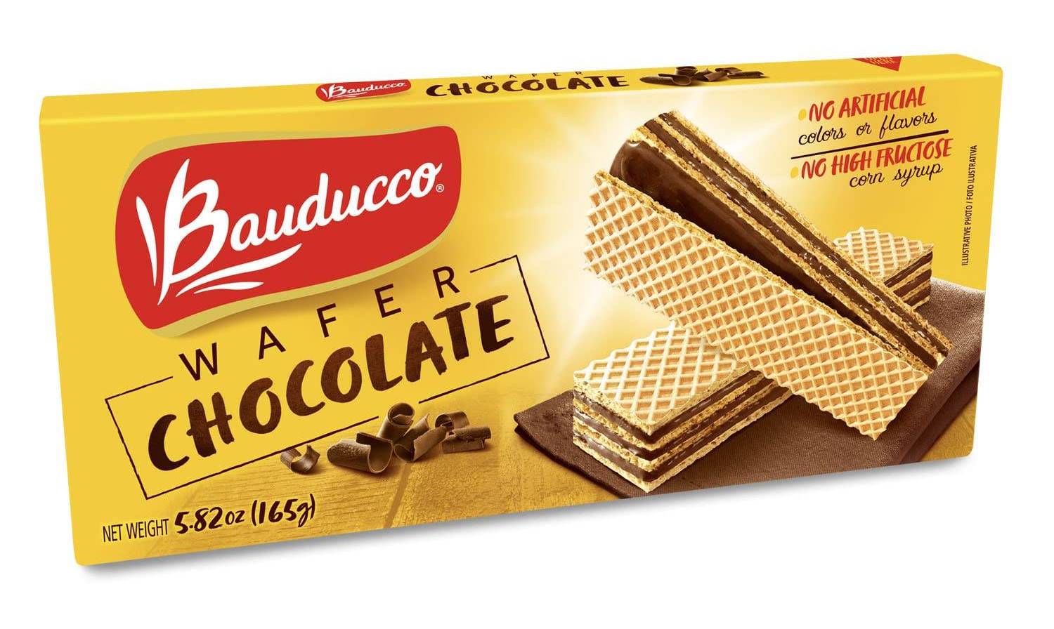 Bauducco Wafer, Chocolate 5 oz