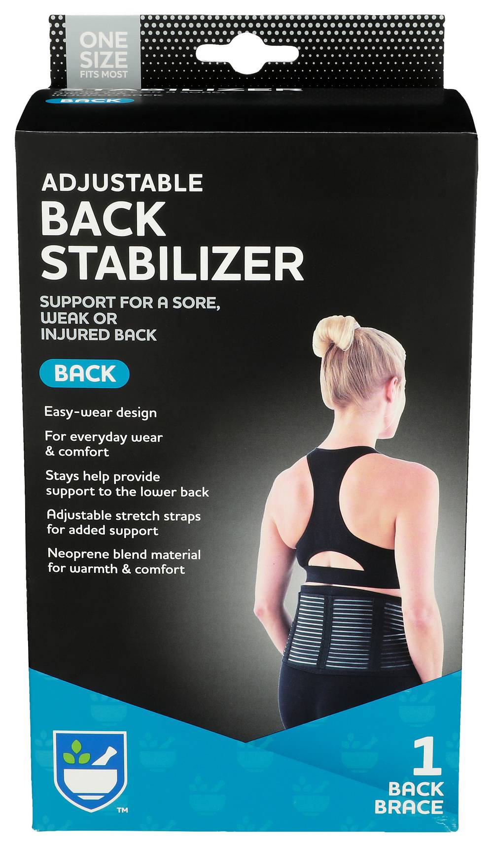 Rite Aid Adjustable Back Stabilizer One Size (1 ct)