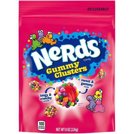 Nerds Gummy Clusters Candy, 8 oz