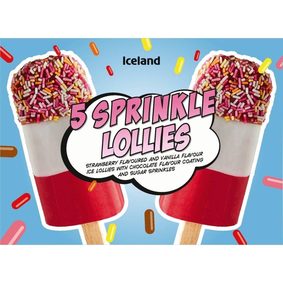 Iceland 5 Sprinkle Lollies 272g