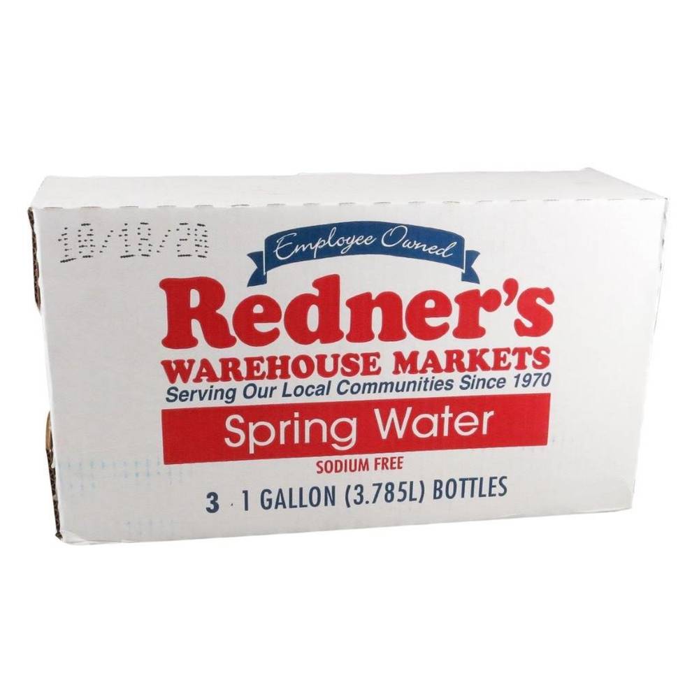 Redner's Spring Water