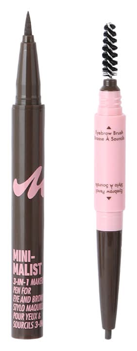 Miniso · Minimalist lápiz para ojos y cejas, marrón oscuro 02
