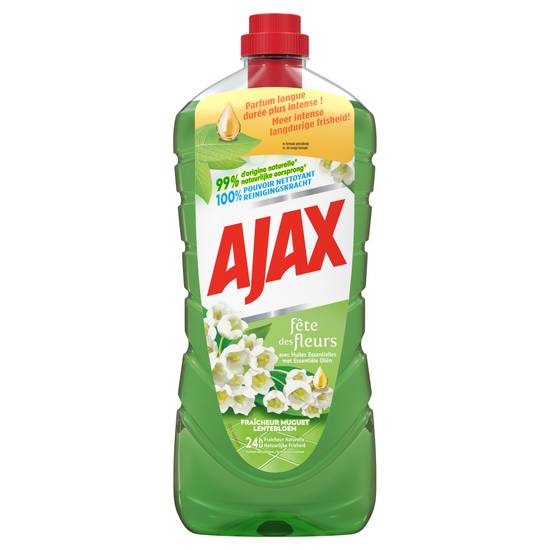 Ajax - Nettoyant ménager sol et multi surfaces fête des fleurs