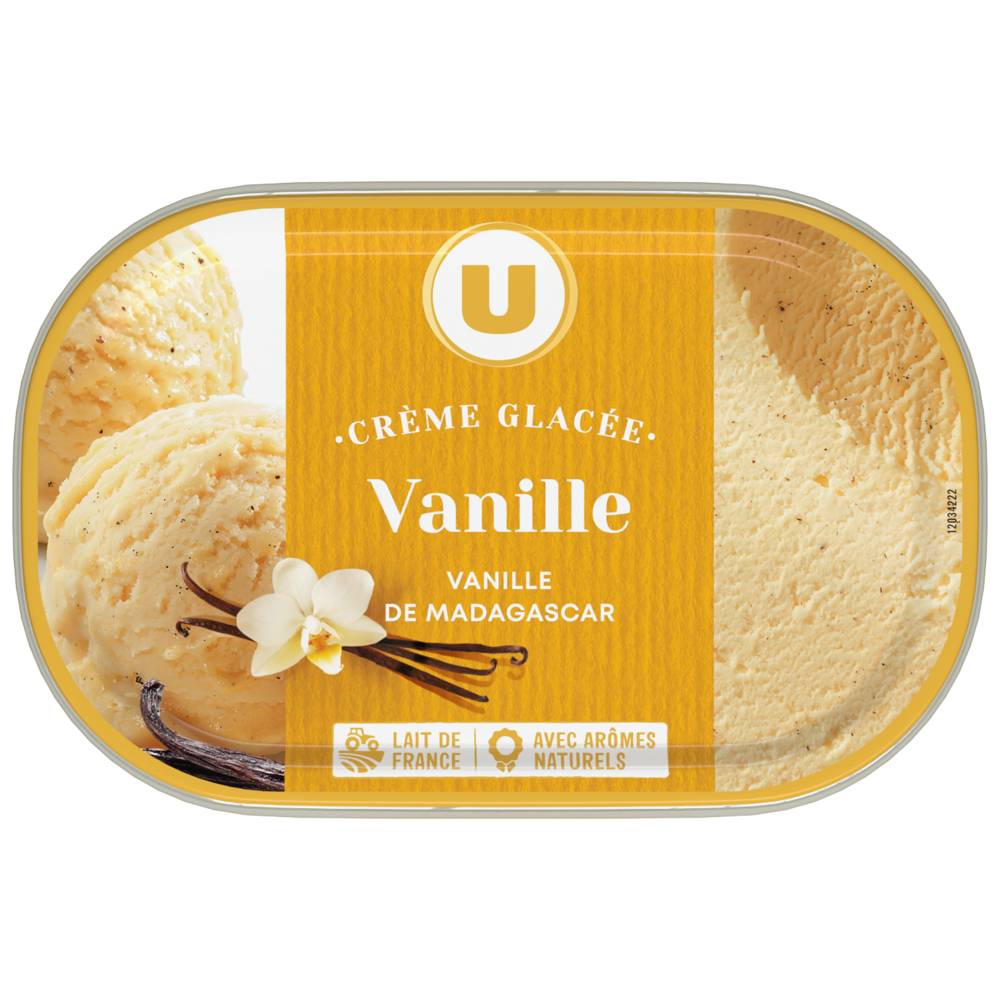 Produit U - U crème glacée vanille