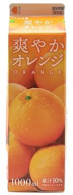 トモヱ乳業　爽やかオレンジ　１０００ｍｌ
