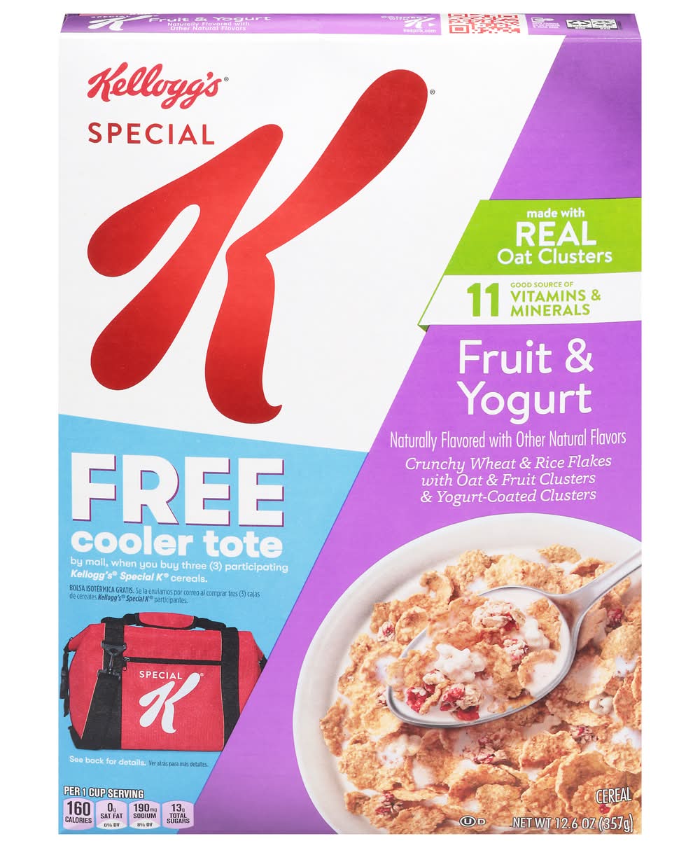 Kellogg's Special K Breakfast Cereal, Fruit & Yogurt (12.6 oz)