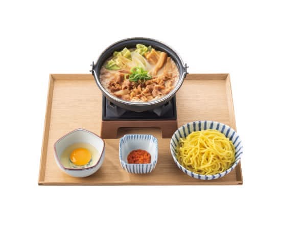 牛肉玉ラーメン鍋(とんこつ/単品)