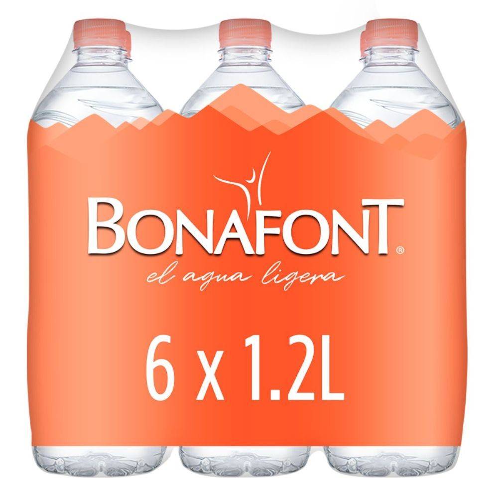 Bonafont · Agua natural (6 x 1,2 L)