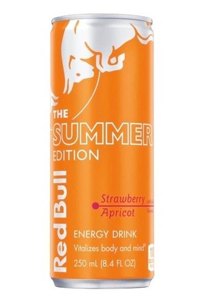 Red Bull the Summer Edition Energy Drink (8.4 fl oz) (strawberry-apricot)