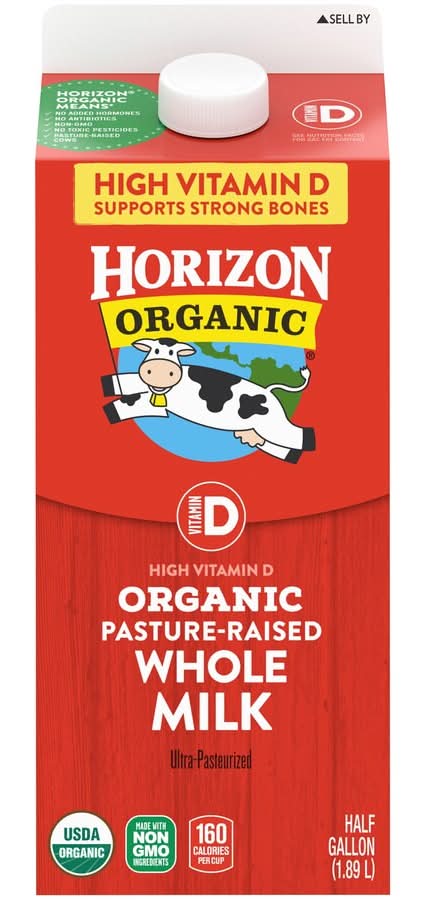 Horizon Organic High Vitamin D Pasture Raised Milk (1.89 L)