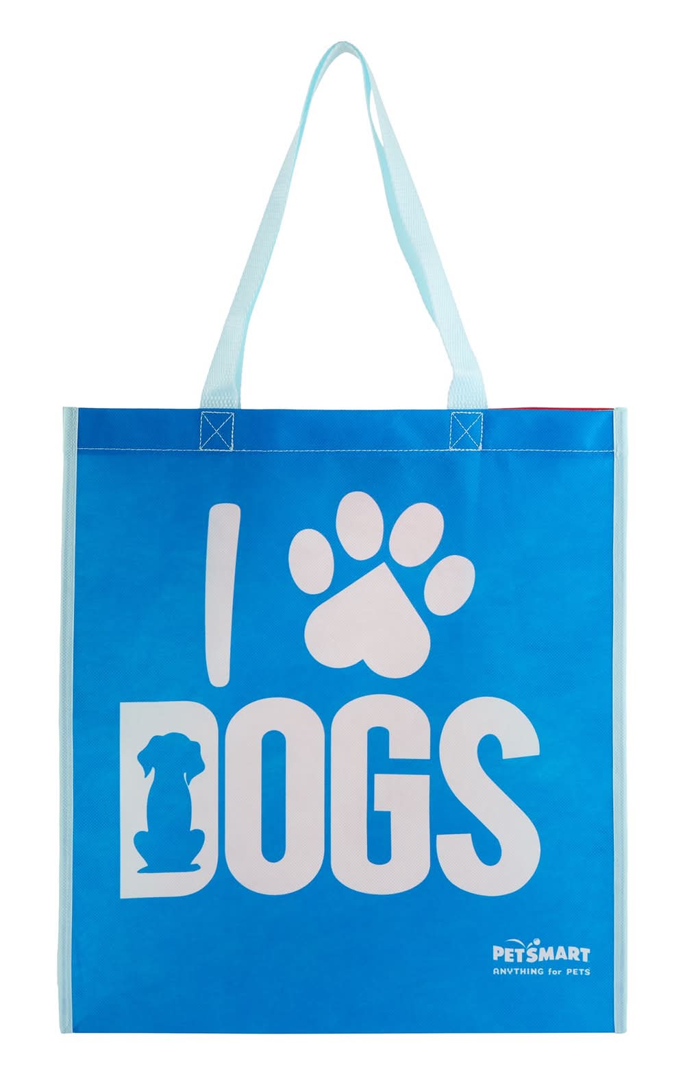 PetSmart I Love Dogs Reusable Bag (Color: Multi Color, Size: 1 Count)