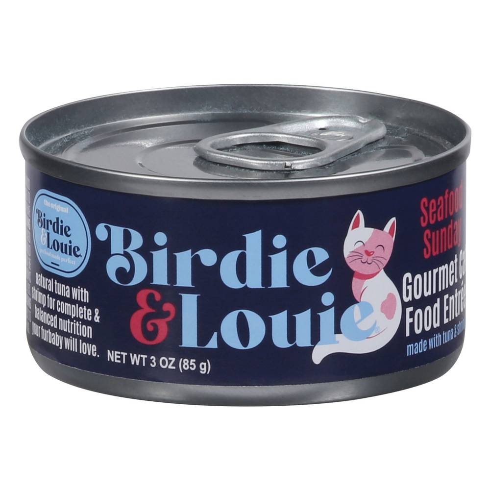 Birdie & Louie Seafood Sunday Gourmet Cat Food