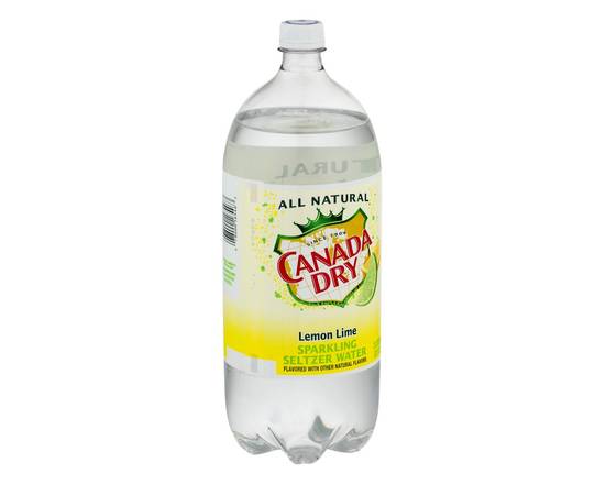Canada Dry · Lemon Lime Sparkling Seltzer Water (2 L)