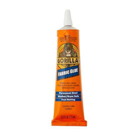 Gorilla Waterproof Fabric Glue Tube (2.5 fl oz)