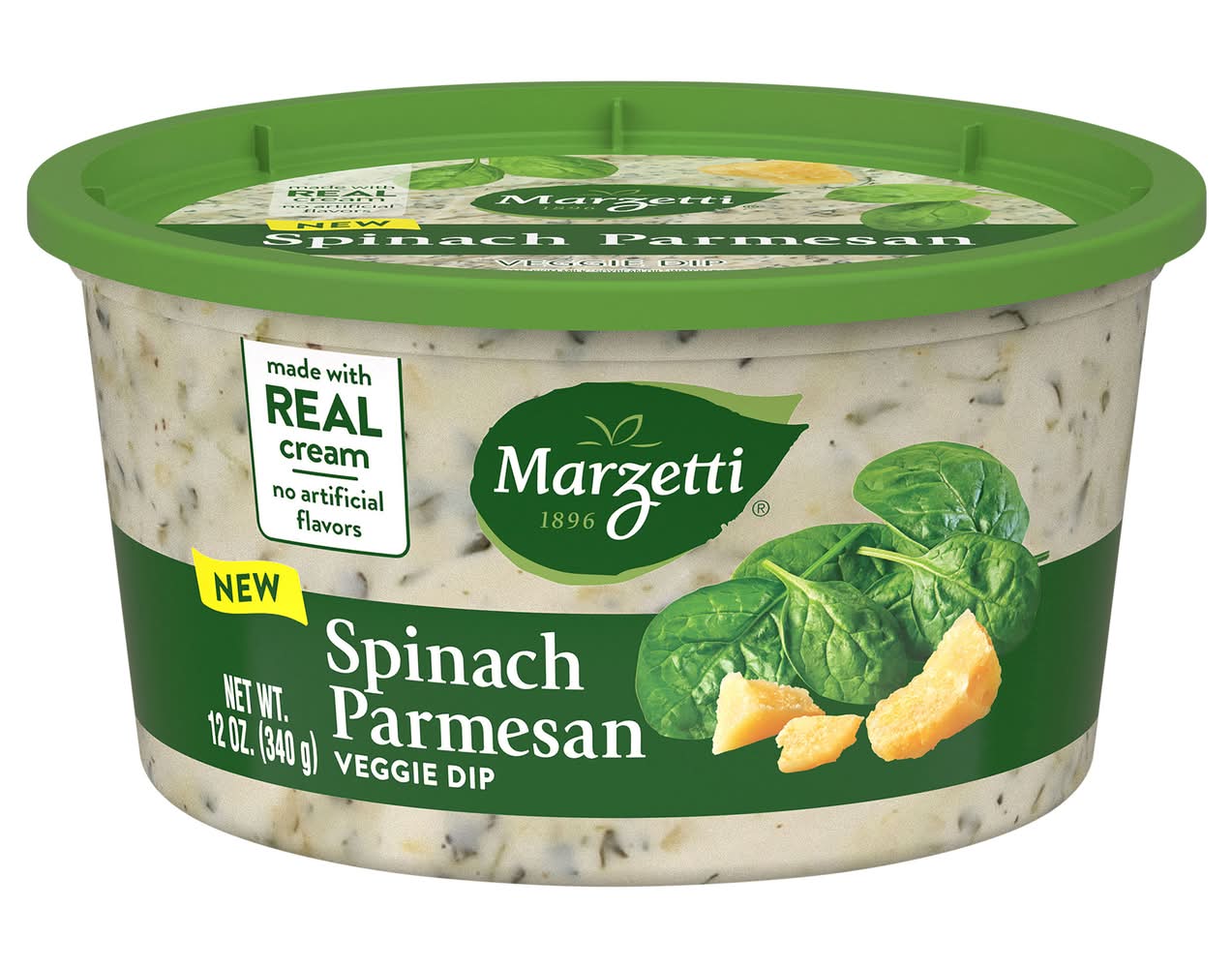 Marzetti Veggie Dip Tub, Spinach Parmesan (12 oz)