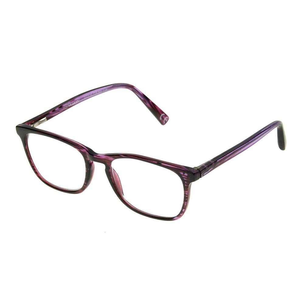 Magnivision by Foster Grant Elana Purple Full-Frame Rectangle Reading Glasses, 2.00