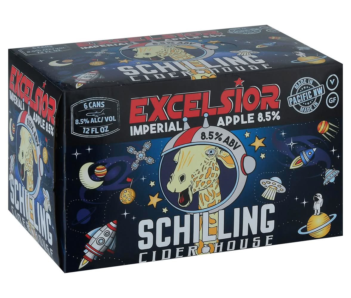 Schilling Cider House Imperial Apple Hard Cider (6 x 12 fl oz)