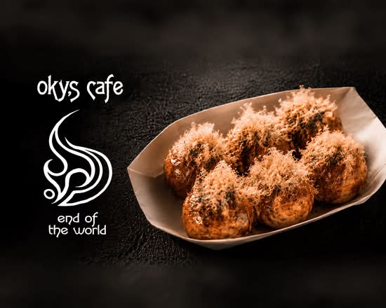 【夜のたこ焼き】オーキーズカフェ