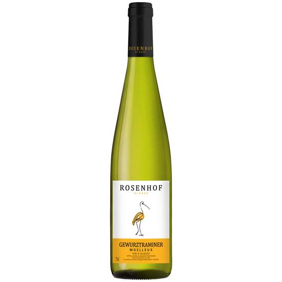 U - Rosenhof vin blanc moelleux AOP Alsace gewurztraminer (750 ml)
