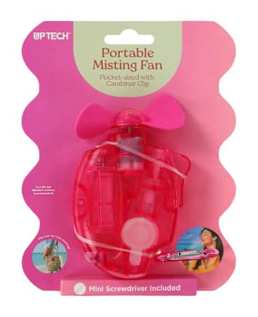 Portable Misting Fan Pink