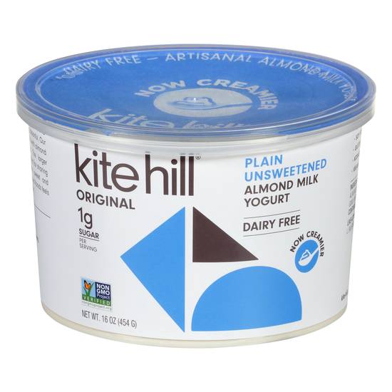 Kite Hill Dairy Free Unsweetened Milk Plain Yogurt (almond)