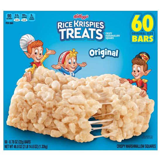 Rice Krispies Original Crispy Marshmallow Squares (60 ct)