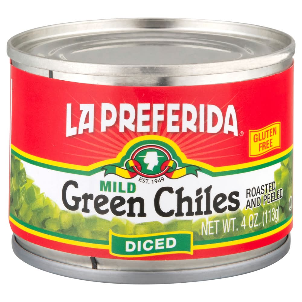 La Preferida Mild Diced Green Chiles (4 oz)