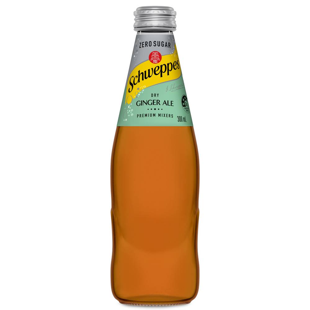 Schweppes Classic Mixers Zero Sugar Dry Ginger Ale Delivery Near Me