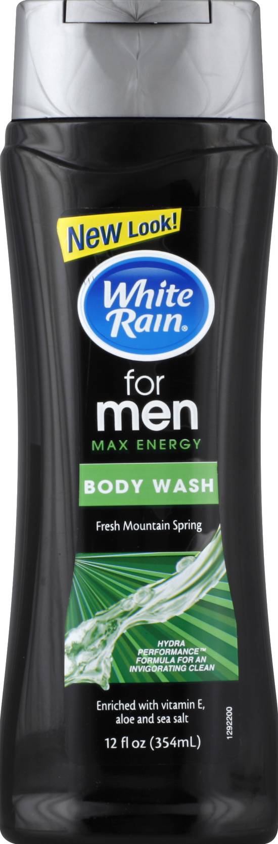 White Rain Fresh Mountain Spring For Men Body Wash