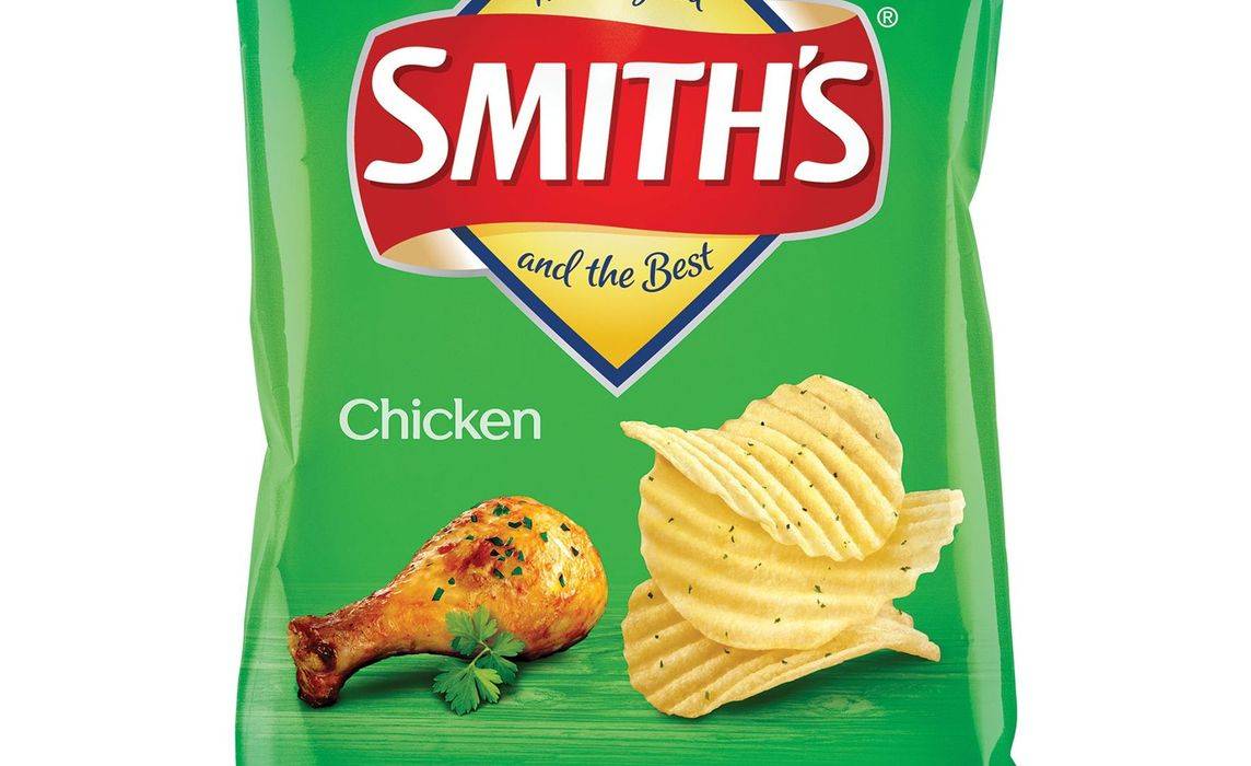 Smiths Crinkle Cut Chips Chicken 170g