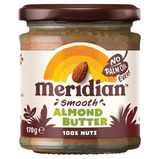 Meridian Smooth Almond Butter Jar