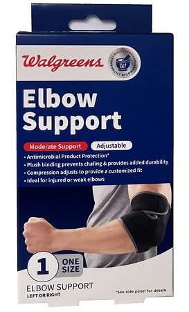 Walgreens Elbow Support One Size Adjustable