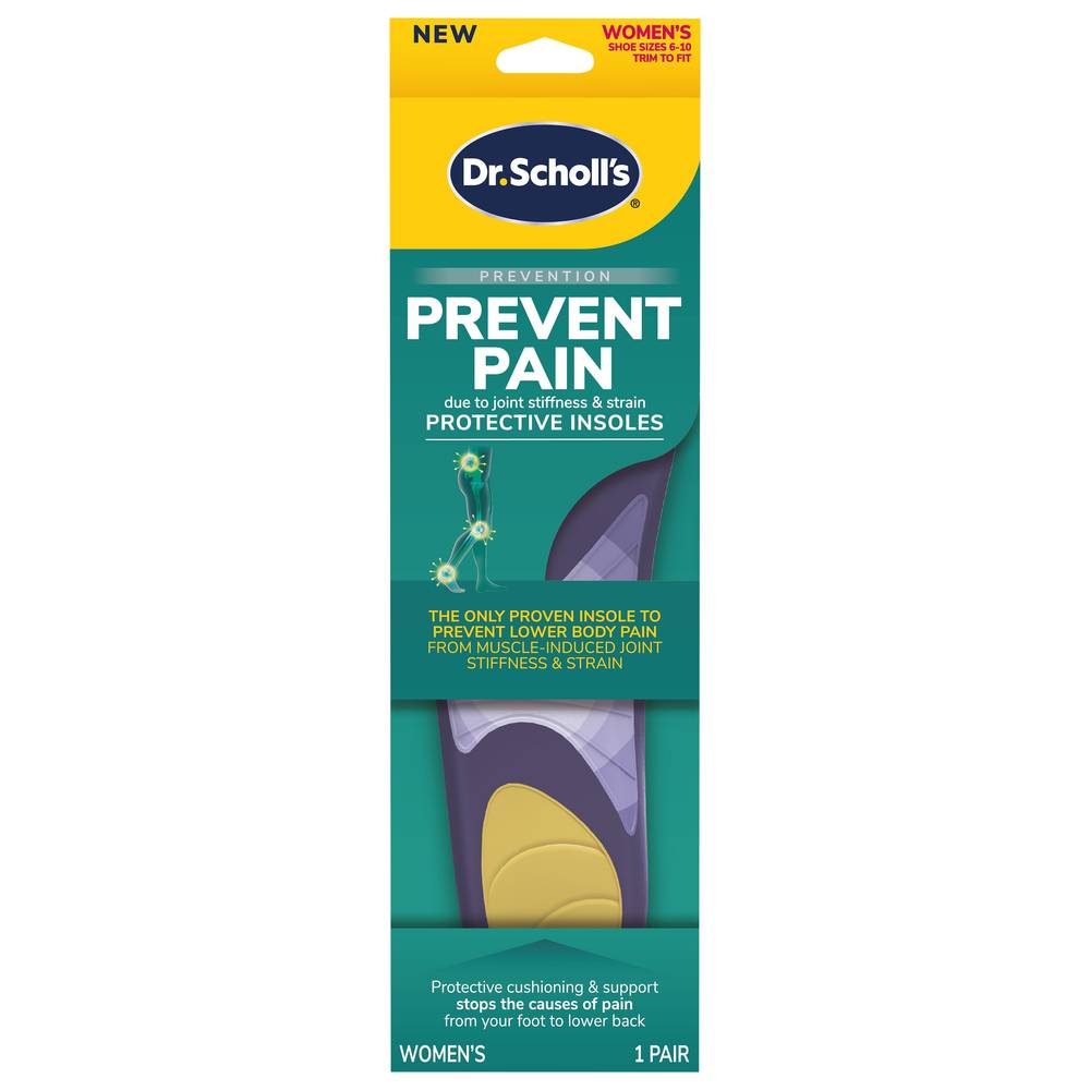 Dr. Scholl's Prevent Pain Protective Insoles For Women (6-10)