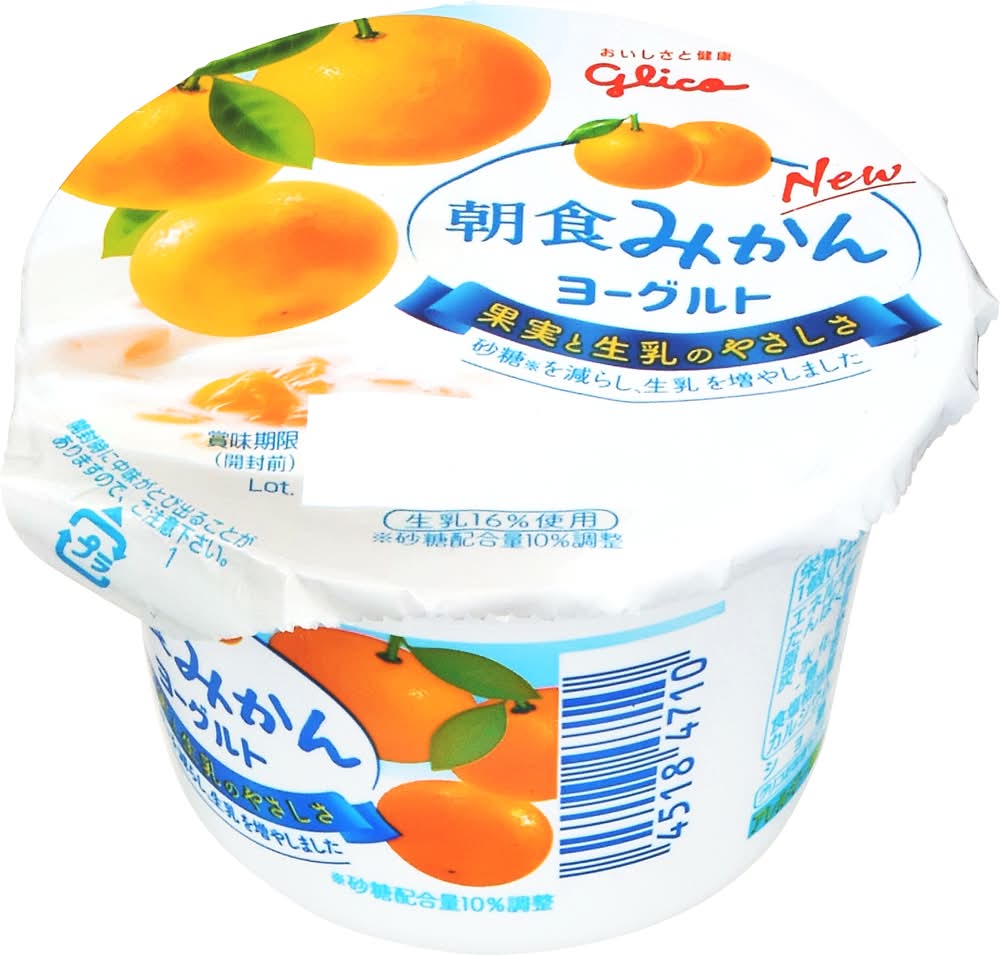 グリコ 朝食みかんヨーグルト (140g)