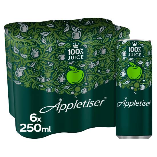 Appletiser Sparkling Apple Juice (6 pack, 250 ml)