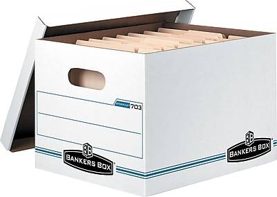Bankers Box�® Stor/File™ Basic-Duty Storage Boxes, Letter/Legal, 5/PK (0070315)
