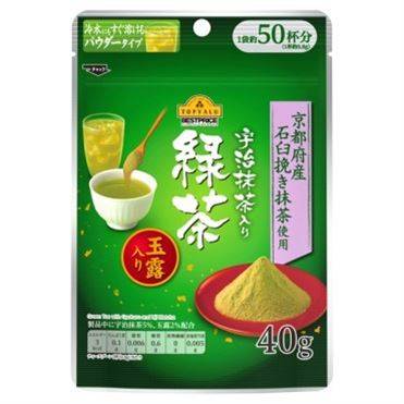 トップバリュ ベストプライス 宇治抹茶入り緑茶玉露 40g