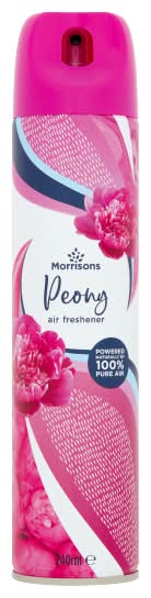 Morrisons Peony, Air Freshener (240ml)