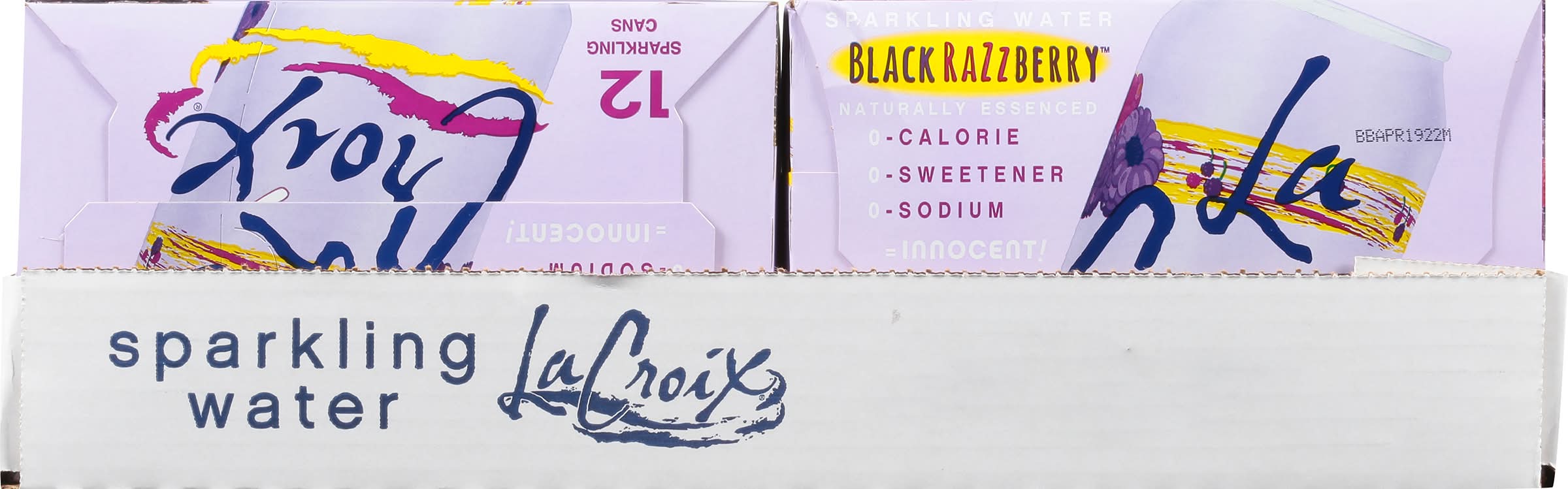 La Croix Sparkling Water, Black Razzberry (12 x 12 fl oz)