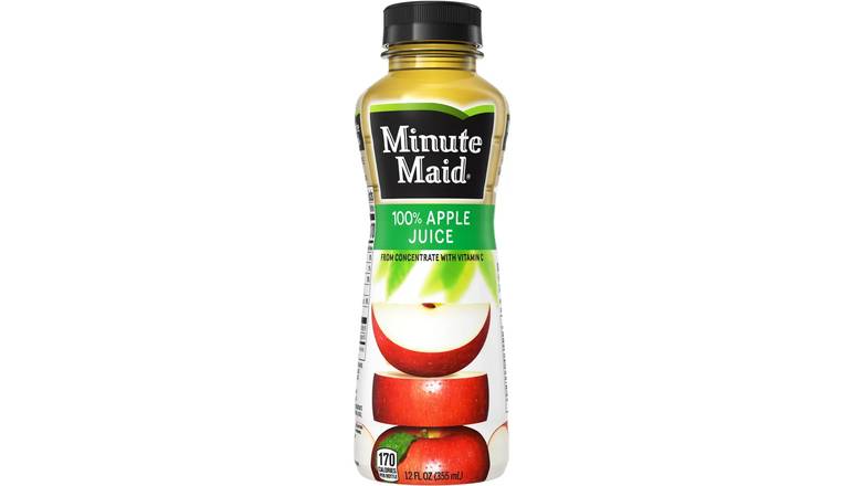 Minute Maid 100% Apple Juice Bottle