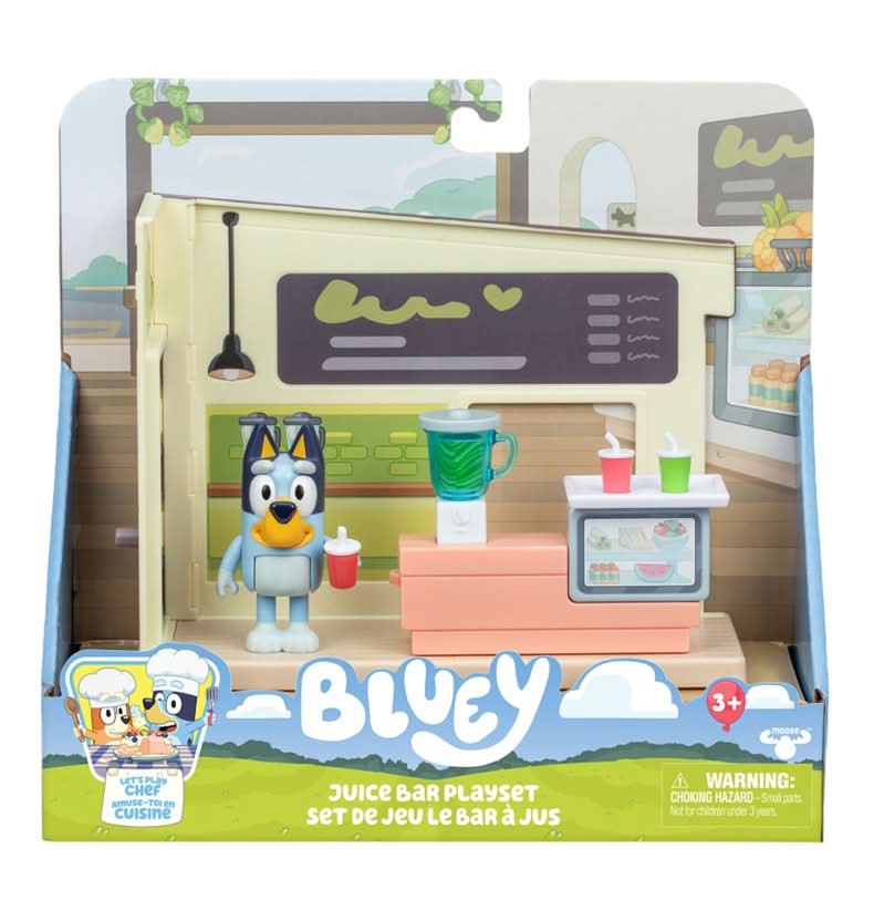 BLUEY · Set de juego barra de jugos - Único Color