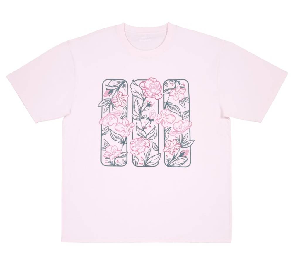 Infinity Brands Women's Pink Jersey Short sleeve T-shirt ( Large ) | LOW-1130-LM-L