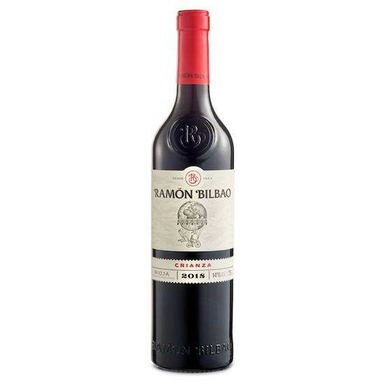 Vino tinto crianza D.O Rioja Ramón Bilbao botella 75 cl