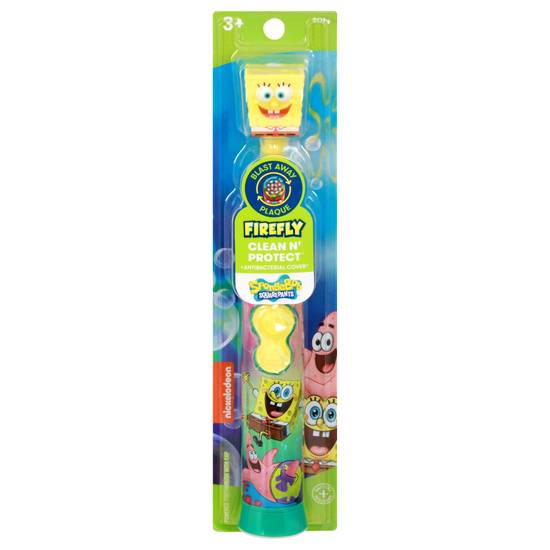 Firefly Clean N' Protect Soft Spongebob Squarepants Powered Toothbrush